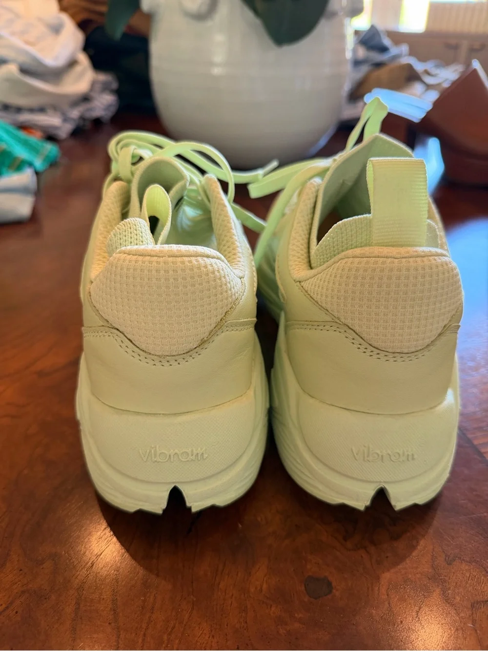 Brandblack Chunky Trainer Sneakers in Light Green